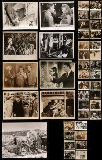 8a323 LOT OF 49 8X10 STILLS '30s-60s great scenes & portraits from a variety of different movies!