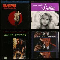 8a236 LOT OF 4 CRITERION COLLECTION LASERDISCS '80s-90s Pulp Fiction, Blade Runner, Lolita +more!