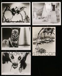 8a549 LOT OF 5 ANGRY RED PLANET REPRO 8X10 STILLS '80s cool special effects scenes + poster art!