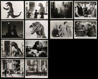 8a510 LOT OF 12 BEAST FROM 20,000 FATHOMS REPRO 8X10 STILLS '80s includes several monster scenes!