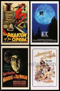 8a034 LOT OF 9 UNIVERSAL MASTERPRINTS '01 all the best movies including Frankenstein!