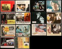8a166 LOT OF 14 MEXICAN AND SPANISH EXPORT LOBBY CARDS '70s-90s Eastwood, Hitchcock & more!
