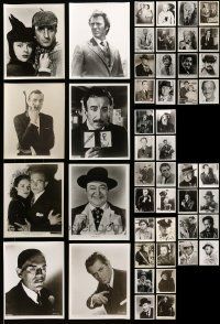 8a495 LOT OF 48 REPRO 8X10 STILLS FROM CRIME AND SUSPENSE MOVIES '80s portraits & movie scenes!