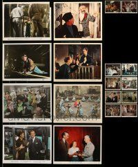8a341 LOT OF 18 MOSTLY 1950S COLOR 8X10 STILLS '50s scenes from a variety of different movies!