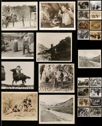 8a334 LOT OF 25 WESTERN 8X10 STILLS '50s-70s great scenes from a variety of cowboy movies!