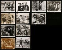 8a352 LOT OF 11 WESTERN 8X10 STILLS '40s-50s great scenes from a variety of cowboy movies!