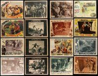 8a162 LOT OF 16 RERPO WESTERN SERIAL SCENE CARDS '80s super scarce serials!
