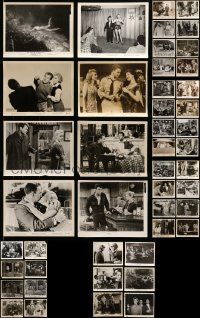 8a315 LOT OF 62 1950S 8X10 STILLS '50s great scenes from a variety of different movies!