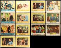 8a167 LOT OF 14 LOBBY CARDS FROM HENRY FONDA MOVIES '50s-60s incomplete sets from four movies!