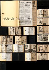 8a001 LOT OF 5 BOUND VOLUMES OF CLASSIC FILM COLLECTOR MAGAZINE '62-78 Classic Images #1-60!