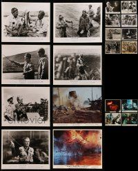 8a327 LOT OF 36 COLOR AND BLACK & WHITE 8X10 STILLS '60s-80s a variety of great movie scenes!