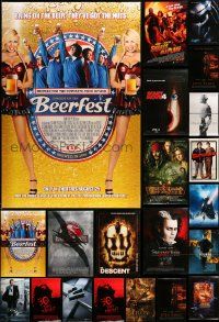 8a445 LOT OF 23 UNFOLDED DOUBLE-SIDED 27X40 ONE-SHEETS '90s-00s a variety of great movie images!