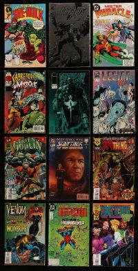 8a230 LOT OF 15 COMIC BOOKS '80s-90s She-Hulk, Green Goblin, a variety of Marvel & D.C. comics!