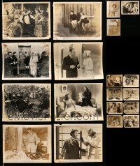 8a340 LOT OF 19 8X10 STILLS '30s great scenes & portraits from a variety of different movies!