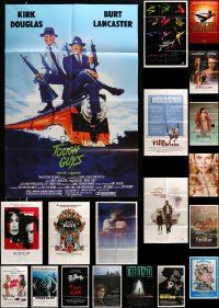 8a112 LOT OF 53 FOLDED ONE-SHEETS '80s-00s great images from a variety of different movies!