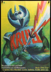 8b066 KRULL East German 23x32 '85 really wild completely different sci-fi artwork by Wengler!