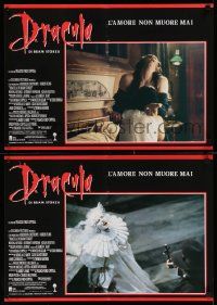 8b401 BRAM STOKER'S DRACULA set of 6 Italian 17x24 pbustas '92 Coppola, Oldman, love never dies!