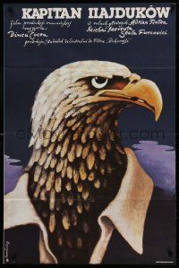 8b491 IANCU JIANU HAIDUCUL Polish 25x38 '81 different artwork of eagle by Tevechowicz!