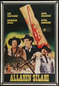 8b261 BULLET FROM GOD Turkish '77 Lee Van Cleef, Jack Palance, Richard Boone, spaghetti western!
