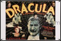 8c610 DRACULA 24x36 commercial poster '93 Tod Browning, Bela Lugosi vampire classic!