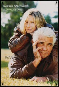 8c297 BARBRA STREISAND 2-sided 24x36 music poster '99 image of Babs and Brolin, A Love Like Ours!