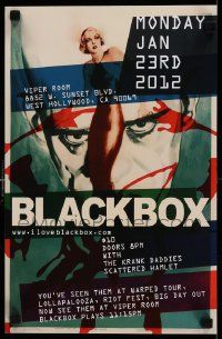 8c299 BLACKBOX 11x17 music poster '12 image of Karloff from The Walking Dead!