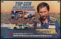 8c398 DALE EARNHARDT SR. 24x37 special '87 great images of the legendary NASCAR driver & cars!