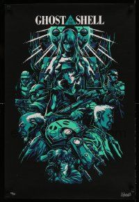 8c420 GHOST IN THE SHELL signed 20x30 art print '90s by Alexander Iaccarino, hand-numbered 148/150!