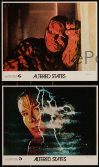 8d011 ALTERED STATES 12 8x10 mini LCs '80 Ken Russell directed, William Hurt, Blair Brown!