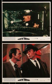 8d050 CITY HEAT 8 8x10 mini LCs '84 cool images of Clint Eastwood & Burt Reynolds!