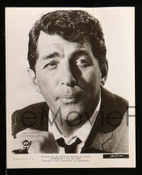 8d540 DEAN MARTIN 8 8x10 stills '50s-70s great portraits of the actor in a variety of roles!