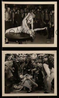 8d626 DESTRY RIDES AGAIN 7 8x10 stills '39 all with great catfight between Dietrich & Hervey!