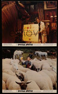 8d119 DOCTOR DOLITTLE 7 color 8x10 stills R69 Samantha Eggar, Rex Harrison speaks with animals!