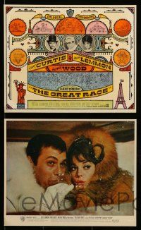8d131 GREAT RACE 6 color 8x10 stills '65 sexy Natalie Wood, Tony Curtis, directed by Blake Edwards!