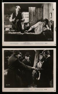 8d574 NIGHT FIGHTERS 8 8x10 stills '60 Robert Mitchum gets mixed up with the Irish Republican Army!