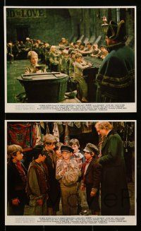 8d124 OLIVER 7 color 8x10 stills '69 Dickens, Mark Lester in title role & Ron Moody as Fagin!