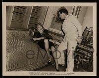 8d885 SEVEN SINNERS 3 8x10 stills '40 violent scenes with Marlene Dietrich & Broderick Crawford!