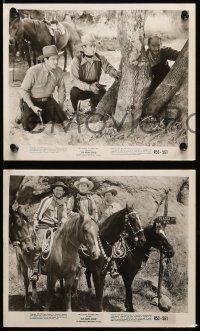 8d386 SIX-GUN GOLD 12 8x10 stills R53 great images of Tim Holt, Ray Whitley, Jan Clayton!