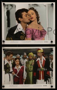 8d035 SON OF ALI BABA 9 color 8x10 stills '52 Tony Curtis, Piper Laurie, Susan Cabot