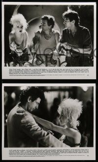 8d391 VIBES 12 8x10 stills '88 great portraits of Cyndi Lauper & Jeff Goldblum, feel the vibes!