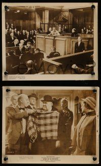 8d835 WITNESS FOR THE PROSECUTION 4 from 7.25x9.5 to 8x10 stills '58 Billy Wilder, Dietrich, Power!