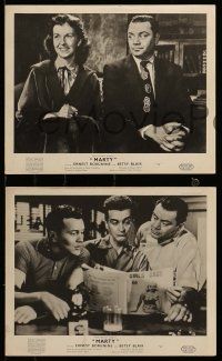 8d873 MARTY 3 English FOH LCs '55 Delbert Mann, Ernest Borgnine, written by Paddy Chayefsky!