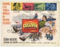 8f002 3 WORLDS OF GULLIVER TC '60 Ray Harryhausen fantasy classic, giant Kerwin Mathews!
