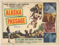 8f020 ALASKA PASSAGE TC '59 America's last frontier, an avalanche of raw fury!