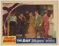 8f424 BAT WHISPERS LC R30s great image of wounded Chester Morris pointing gun at five people!