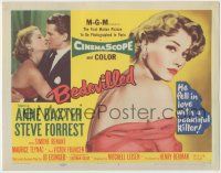 8f043 BEDEVILLED TC '55 Steve Forrest fell in love with beautiful blue-eyed killer Anne Baxter!