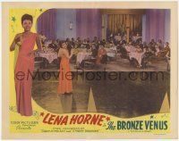 8f488 BRONZE VENUS LC '40s The Duke is Tops, Lena Horne in border & performing at nightclub!