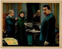 8f505 CHARLIE CHAN IN PARIS LC '35 Asian detective Warner Oland's attention is drawn away, rare!