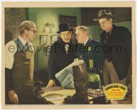 8f506 CHARLIE CHAN IN RENO LC '39 Charles Brown shows map to Sidney Toler & Slim Summerville!