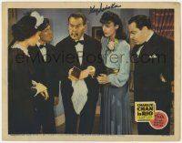 8f508 CHARLIE CHAN IN RIO signed LC '41 by Kay Linaker, who's with Sidney Toler & Victor Sen Yung!